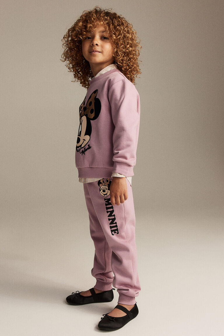 Джоггеры с принтом H&M, розовый
Джоггеры с принтом H&M, розовый