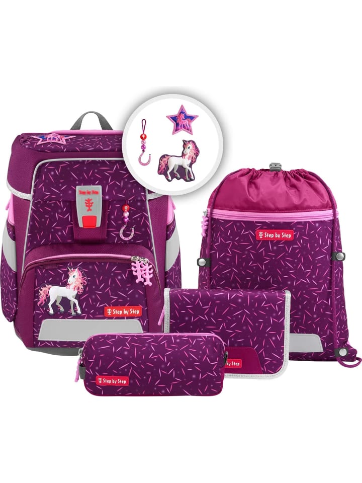 Step by Step Набор школьных сумок SPACE Pretty Unicorn Nuala, 5 предметов, фиолетовый
Step by Step Набор школьных сумок SPACE Pretty Unicorn Nuala, 5 предметов, фиолетовый