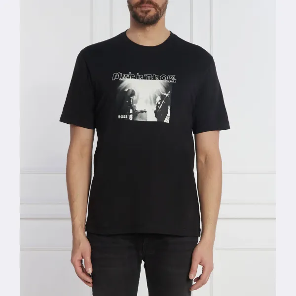 Футболка стандартного кроя Boss, черный
Футболка стандартного кроя Boss, черный