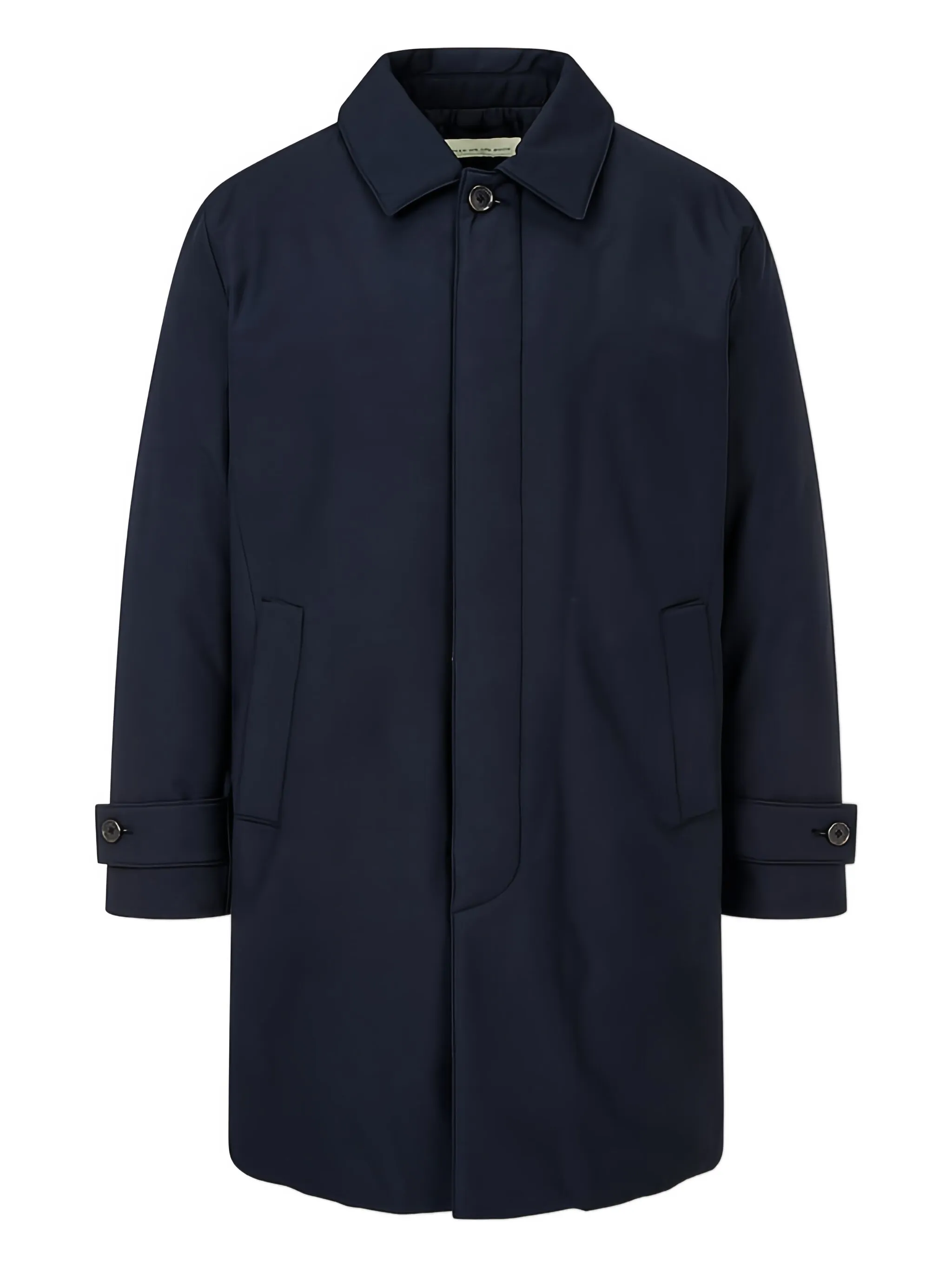 Пальто на потайных пуговицах Man On The Boon., синий
Пальто на потайных пуговицах Man On The Boon., синий