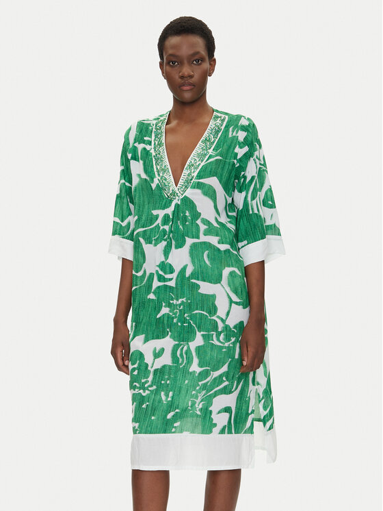 Пляжное платье свободного кроя IC25-104 Iconique, зеленый
Пляжное платье свободного кроя IC25-104 Iconique, зеленый