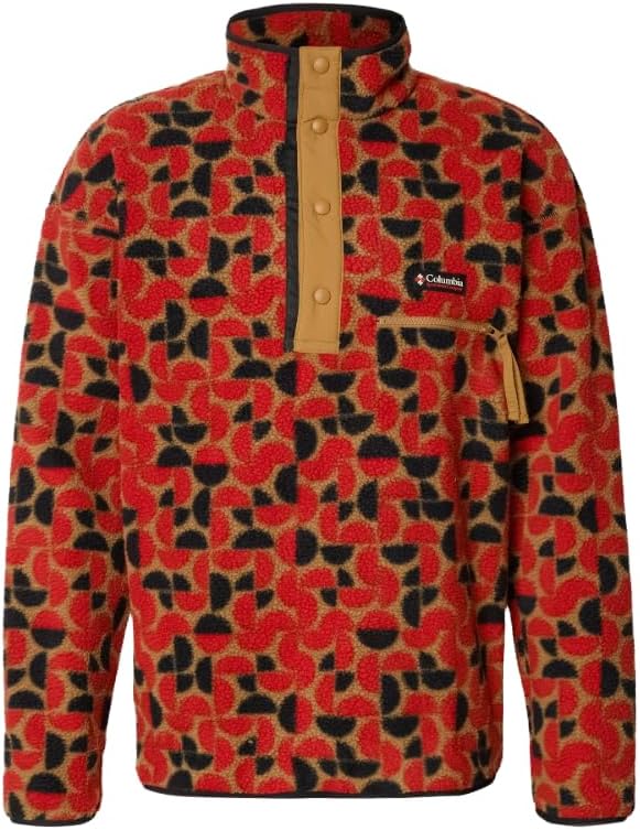 Columbia мужская Helvetia II флисовая куртка с принтом и половинной застежкой, Sail Red Retroscape
Columbia мужская Helvetia II флисовая куртка с принтом и половинной застежкой, Sail Red Retroscape