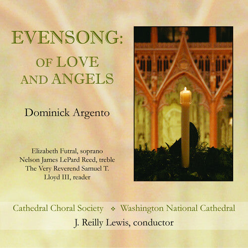 CD диск Argento / Futral / Reed / Cathedral Choral Society: Evensong: Of Love & Angels
CD диск Argento / Futral / Reed / Cathedral Choral Society: Evensong: Of Love & Angels