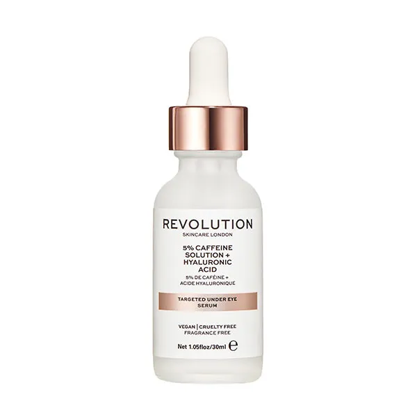 Сыворотка для контура глаз 5% Caffeine Solution + Hyaluronic Acid Revolution Skincare, 30 ml
Сыворотка для контура глаз 5% Caffeine Solution + Hyaluronic Acid Revolution Skincare, 30 ml