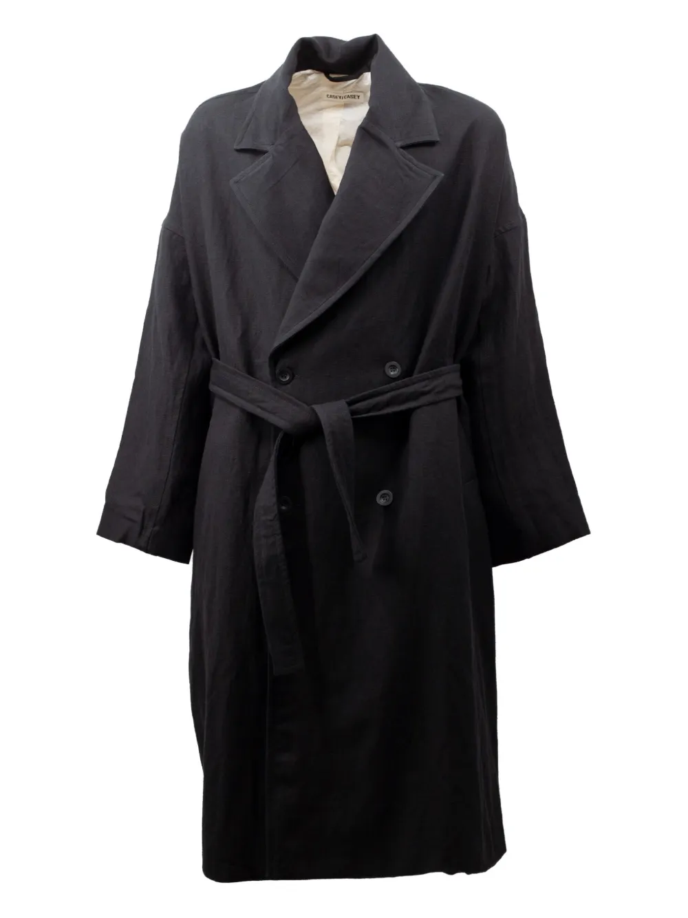 Двубортное пальто с поясом Casey Casey, черный
Двубортное пальто с поясом Casey Casey, черный