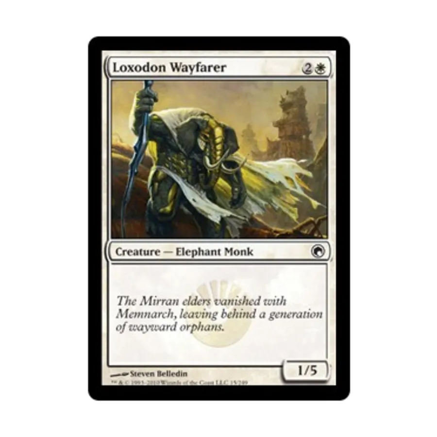 CCG Локсодон Путник (C) (Фольга), MTG - Scars of Mirrodin
CCG Локсодон Путник (C) (Фольга), MTG - Scars of Mirrodin