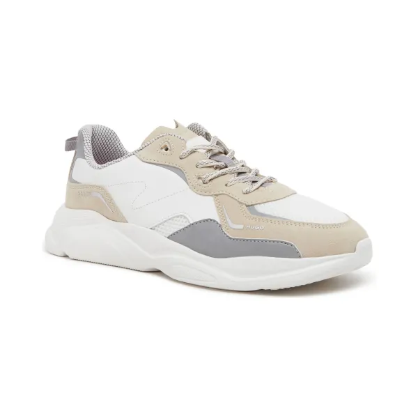 Кожаные кроссовки Hugo, белый
Кожаные кроссовки Hugo, белый