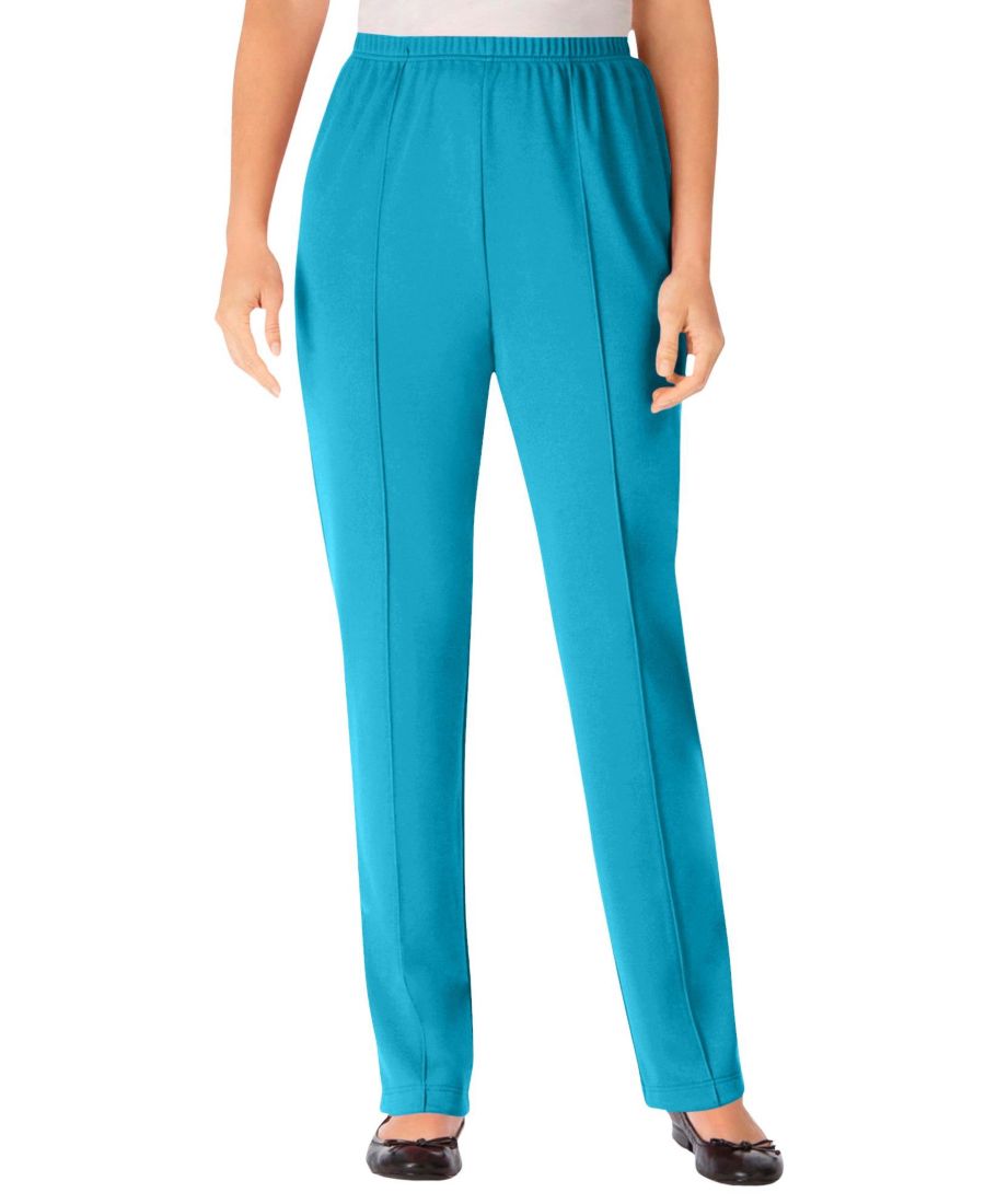 Женские трикотажные брюки Within с эластичным поясом, которые легко надеваются и не требуют особого ухода Woman Within, Turq blue
Женские трикотажные брюки Within с эластичным поясом, которые легко надеваются и не требуют особого ухода Woman Within, Turq blue