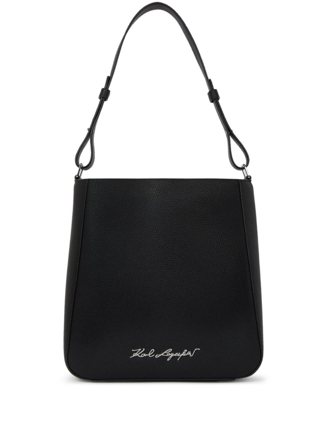 Karl Lagerfeld большая сумка на плечо K/Pebble, черный 
Karl Lagerfeld большая сумка на плечо K/Pebble, черный