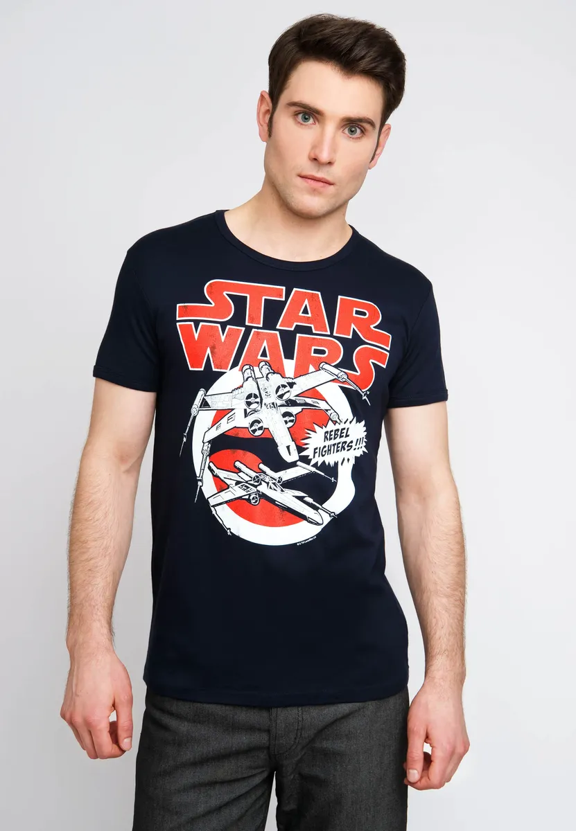 Logoshirt Футболка "Звездные войны X-Wings" с крупным ретро-принтом, синий
Logoshirt Футболка "Звездные войны X-Wings" с крупным ретро-принтом, синий