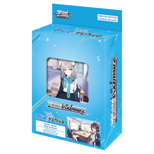 Карточная игра Weiss Schwarz: Trial Deck – Blue Archive Bushiroad
Карточная игра Weiss Schwarz: Trial Deck – Blue Archive Bushiroad