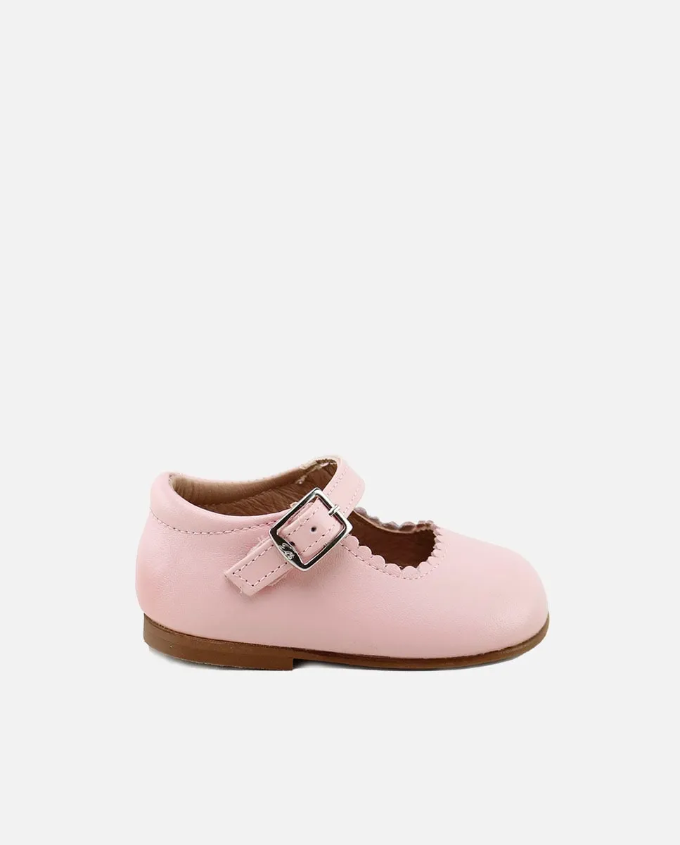 Пинетки для малыша из перфорированной кожи Eli 1957, пастельно-розовый
Пинетки для малыша из перфорированной кожи Eli 1957, пастельно-розовый