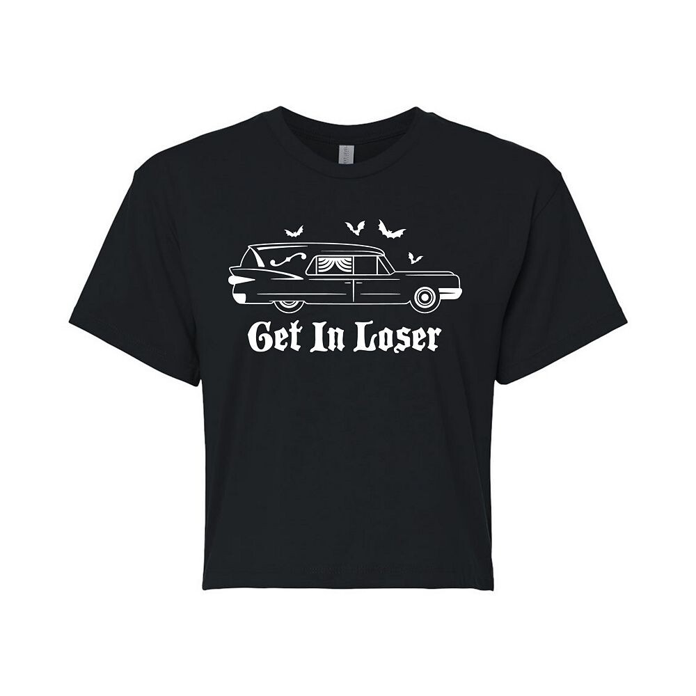Укороченная футболка для юниоров Get In Loser Hearse Licensed Character, черный
Укороченная футболка для юниоров Get In Loser Hearse Licensed Character, черный