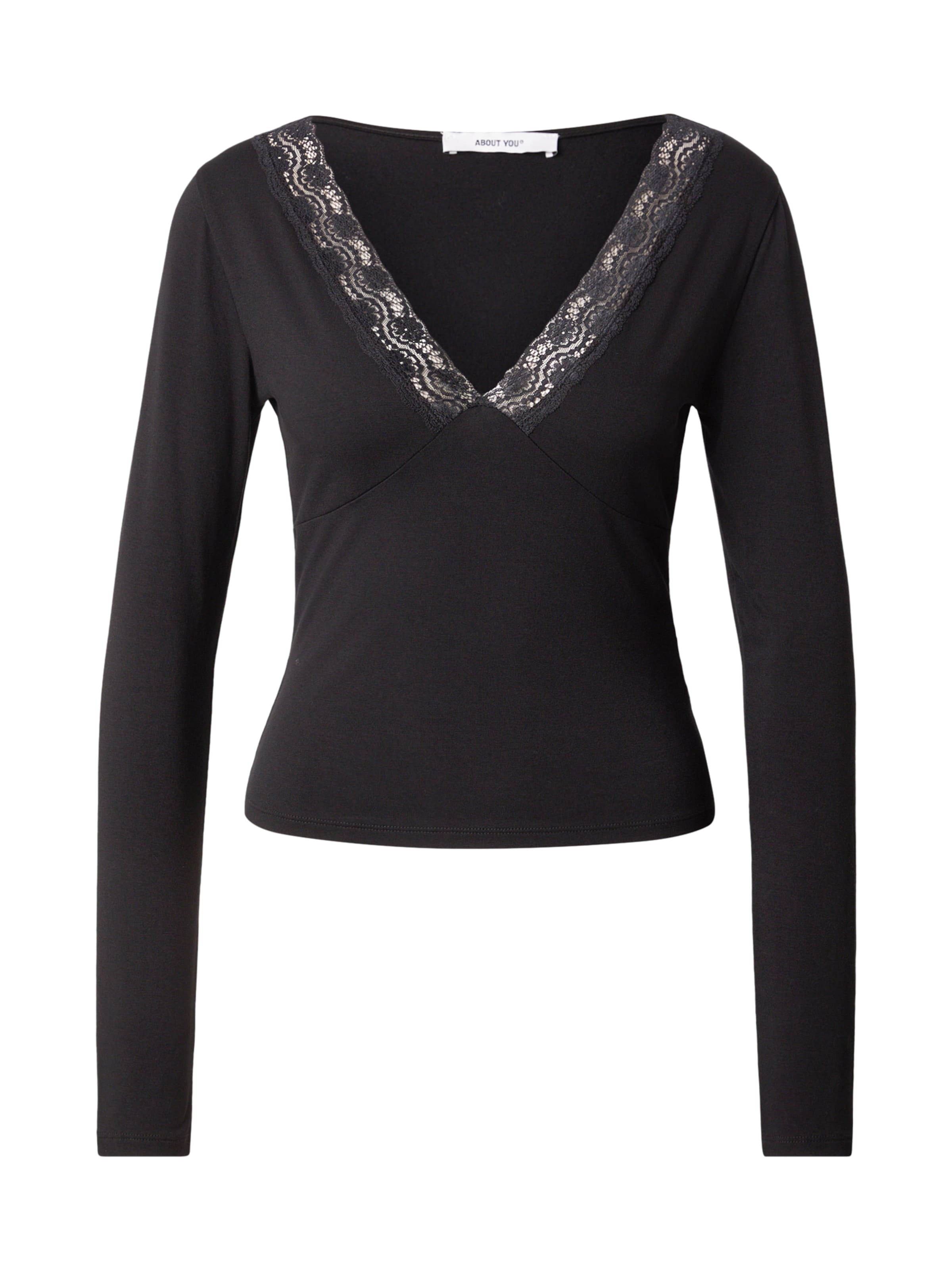 ABOUT YOU Лонгслив 'Ida' в черном цвете
ABOUT YOU Лонгслив 'Ida' в черном цвете
