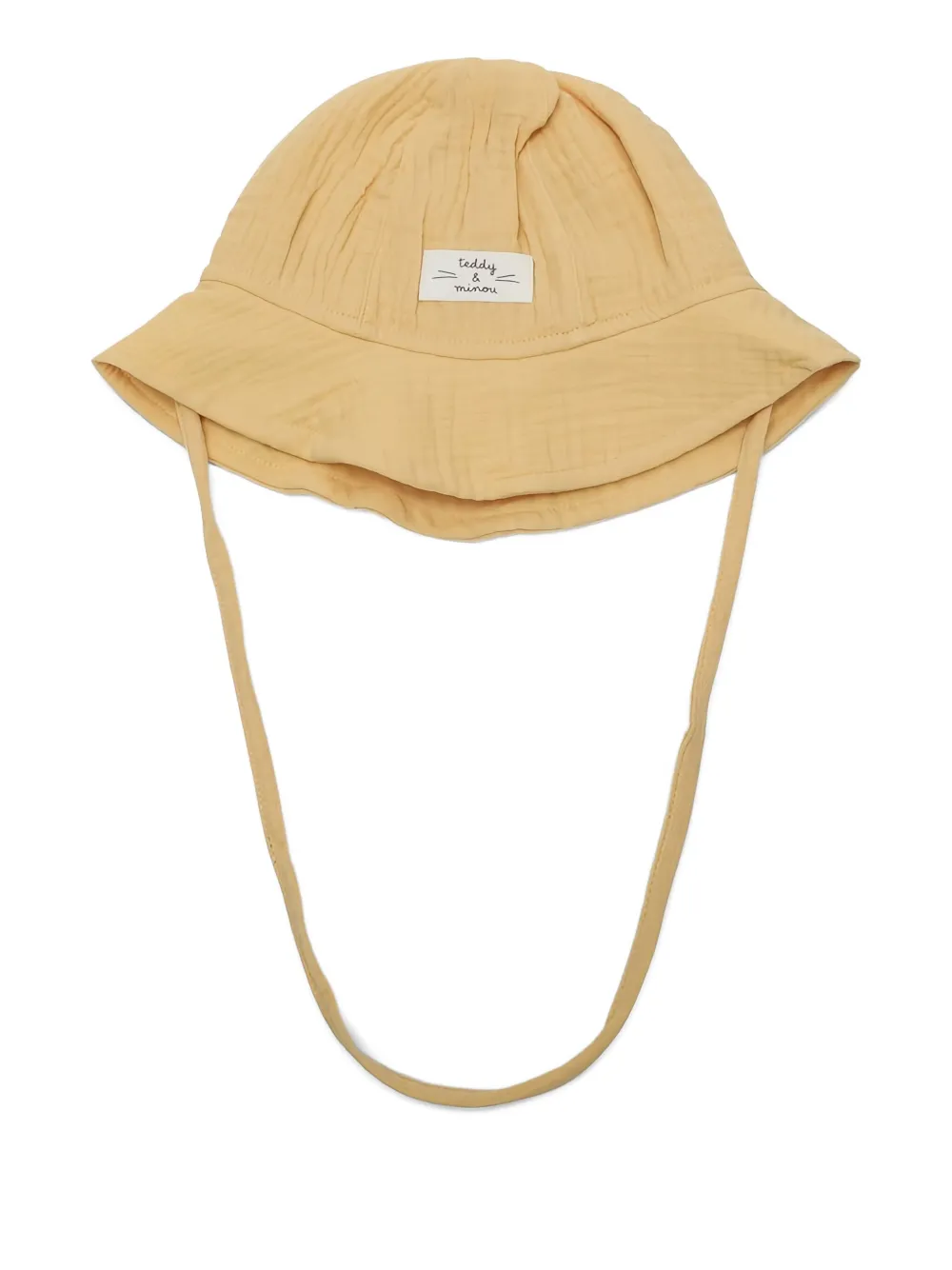 Шляпа с нашивкой-логотипом TEDDY & MINOU, желтый
Шляпа с нашивкой-логотипом TEDDY & MINOU, желтый