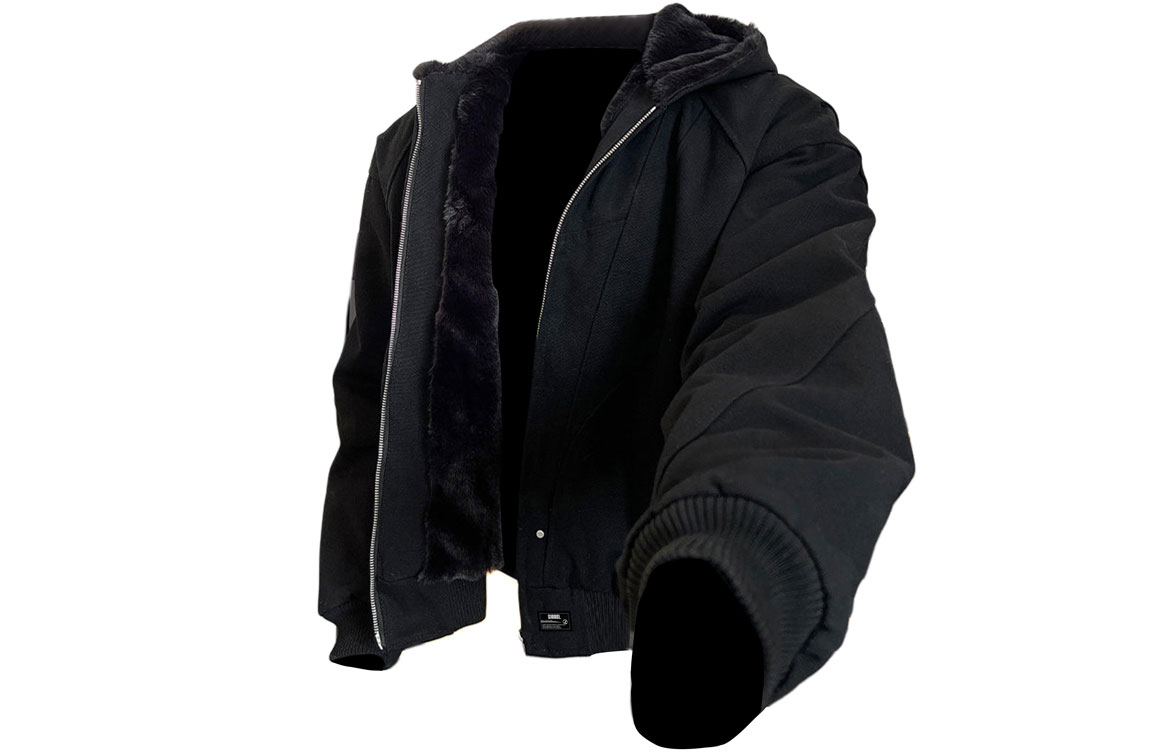 Пуховик Unisex с меховым воротником утепленный ZIAREL, черный with removable logo
Пуховик Unisex с меховым воротником утепленный ZIAREL, черный with removable logo