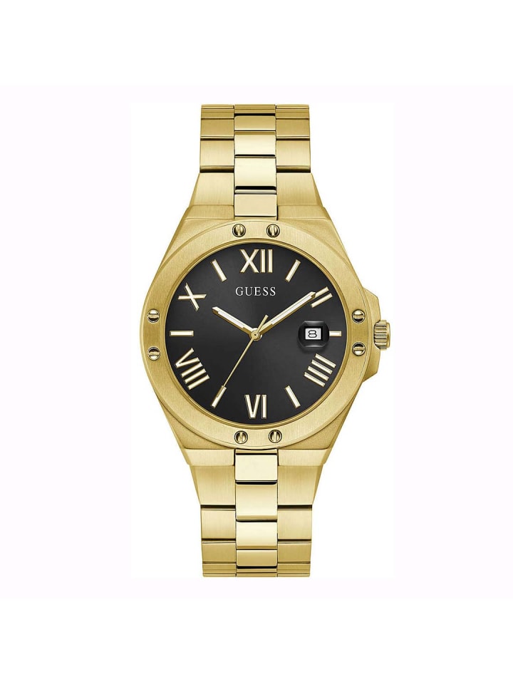 Guess Мужские аналоговые часы в золотом исполнении
Guess Мужские аналоговые часы в золотом исполнении