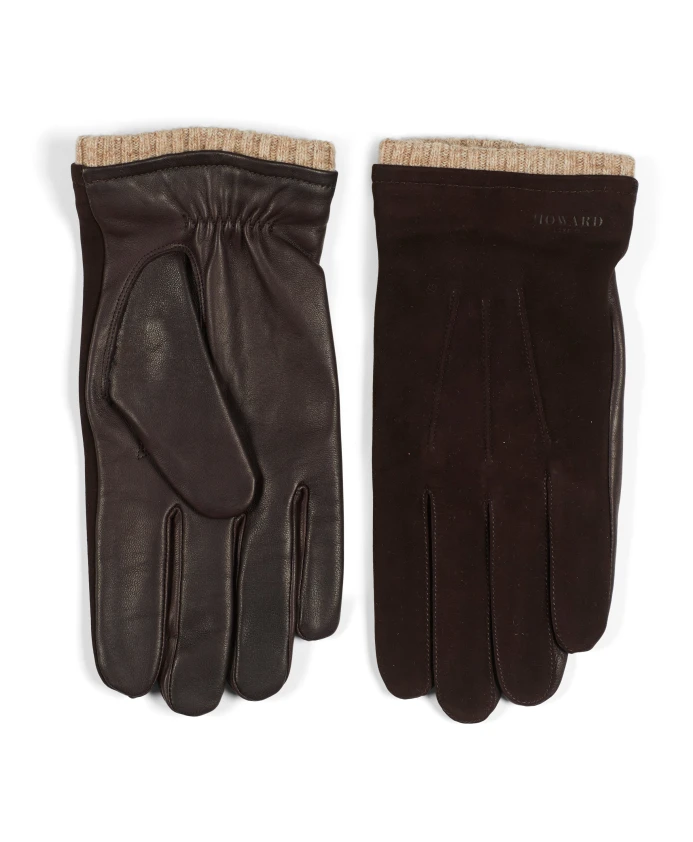 Темные кожаные перчатки Howard London, коричневый
Темные кожаные перчатки Howard London, коричневый