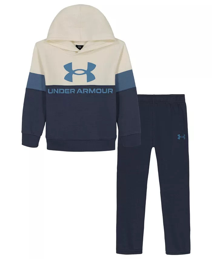 Мальчиковый комплект 2 в 1 с капюшоном и брюками Color Block размер 4T-7 Under Armour, синий
Мальчиковый комплект 2 в 1 с капюшоном и брюками Color Block размер 4T-7 Under Armour, синий