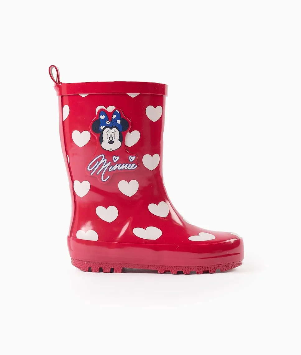 Детские ботинки для девочки с мотивом Минни Zippy, красный
Детские ботинки для девочки с мотивом Минни Zippy, красный