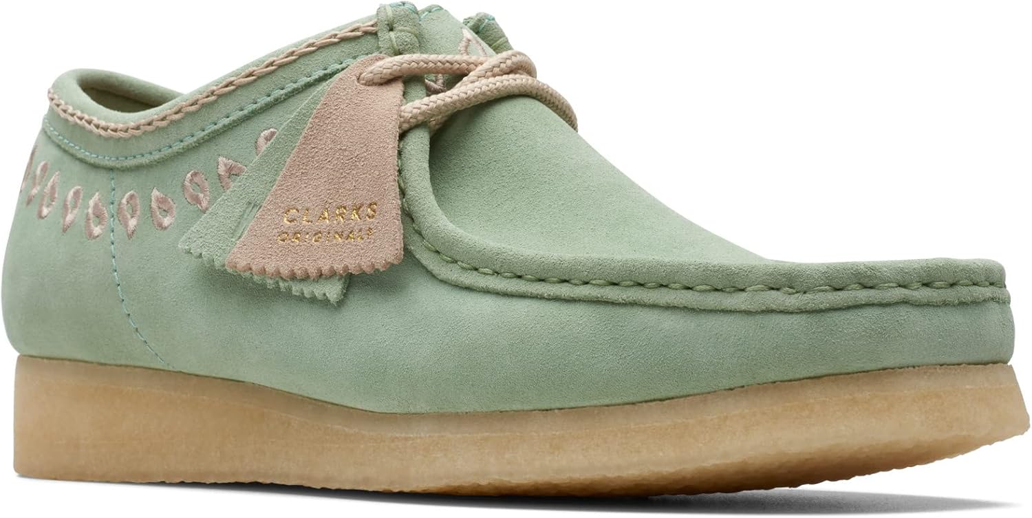 Мужские кроссовки Wallabee от Clarks, зеленый
Мужские кроссовки Wallabee от Clarks, зеленый
