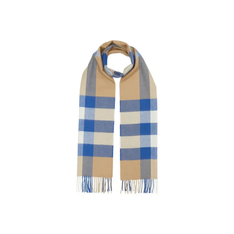 Burberry Вязаный шарф унисекс синий, Blue
Burberry Вязаный шарф унисекс синий, Blue