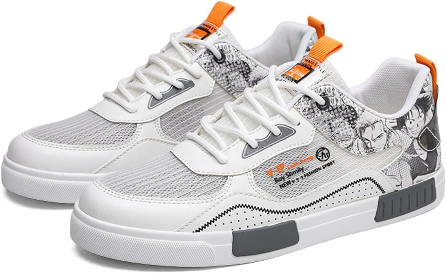 Мужские повседневные спортивные кроссовки из сетки, дышащие, для бега по дороге, удобные с шнуровкой, для скейтбординга, ходьбы и активного отдыха на улице Dacnakby, белый/серый
Мужские повседневные спортивные кроссовки из сетки, дышащие, для бега по дороге, удобные с шнуровкой, для скейтбординга, ходьбы и активного отдыха на улице Dacnakby, белый/серый