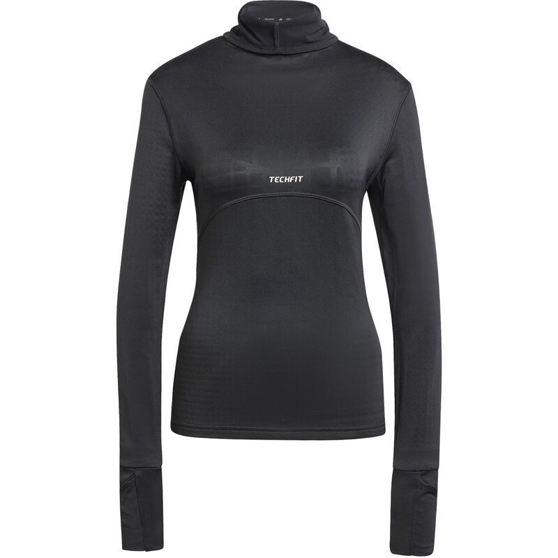 Рубашка Techfit Cold.Rdy с воротником-воронкой Adidas, черный
Рубашка Techfit Cold.Rdy с воротником-воронкой Adidas, черный