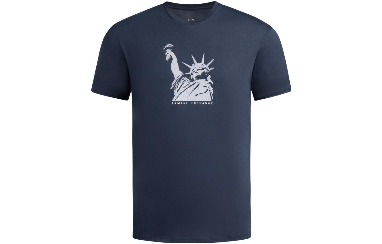 Футболка мужская темно-синяя Armani Exchange, темно-синий
Футболка мужская темно-синяя Armani Exchange, темно-синий