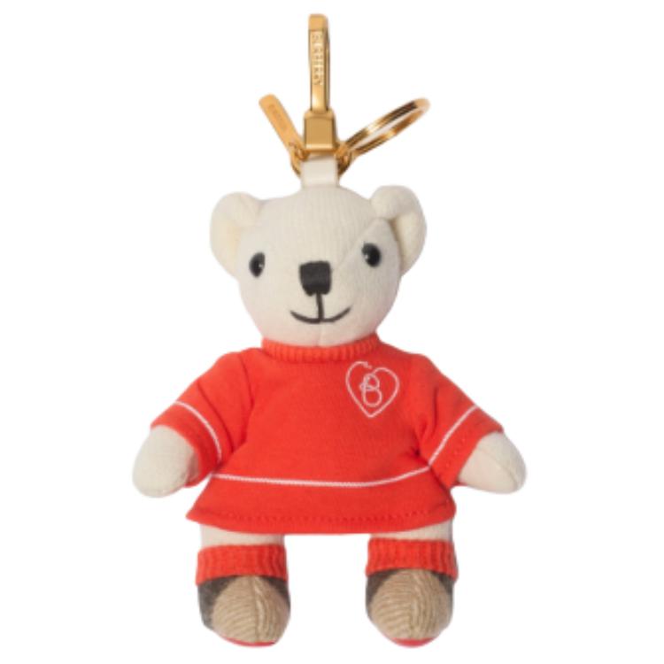 Burberry Аксессуар для шерстяной сумки Thomas Bear, унисекс, цвет экрю и красный
Burberry Аксессуар для шерстяной сумки Thomas Bear, унисекс, цвет экрю и красный