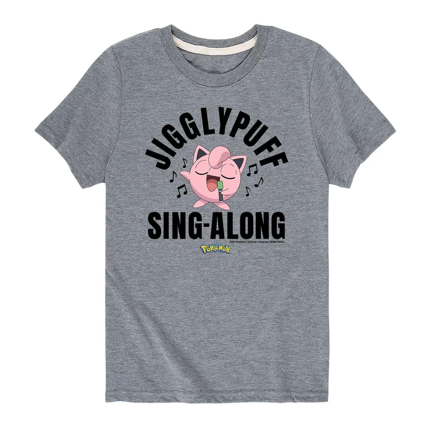 Футболка с рисунком Pokemon Jigglypuff для мальчиков 8–20 лет и надписью Sing Along Licensed Character
Футболка с рисунком Pokemon Jigglypuff для мальчиков 8–20 лет и надписью Sing Along Licensed Character