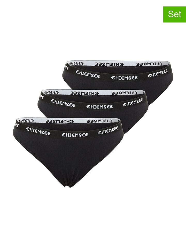 Стринги Chiemsee 3er-Set: Strings, черный
Стринги Chiemsee 3er-Set: Strings, черный