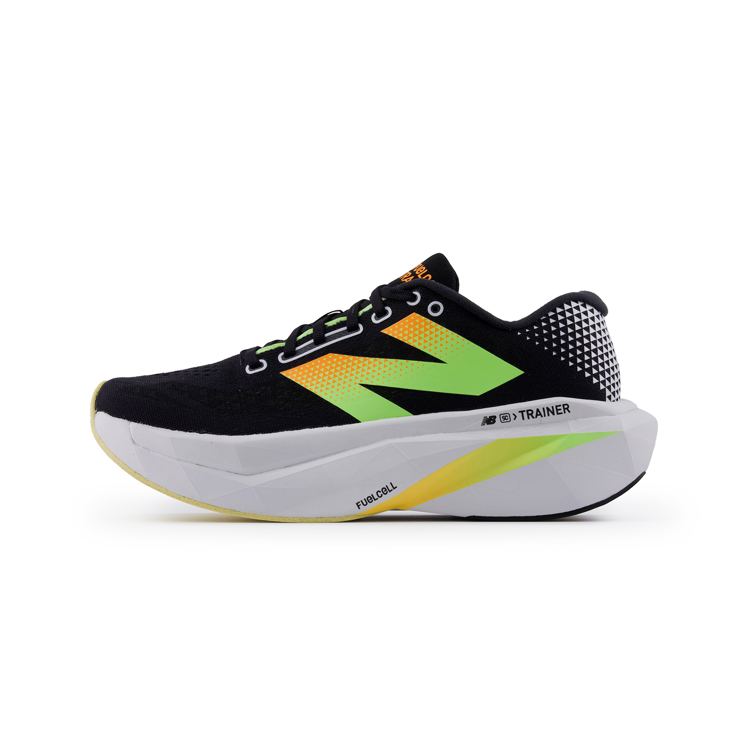 New Balance FuelCell SuperComp Trainer V3 'Black Bleached Lime Glo'
New Balance FuelCell SuperComp Trainer V3 'Black Bleached Lime Glo'