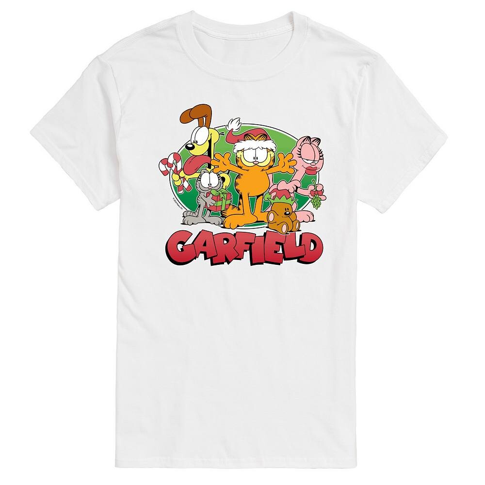 Футболка с рисунком Big & Tall Garfield Christmas Group Licensed Character, белый
Футболка с рисунком Big & Tall Garfield Christmas Group Licensed Character, белый