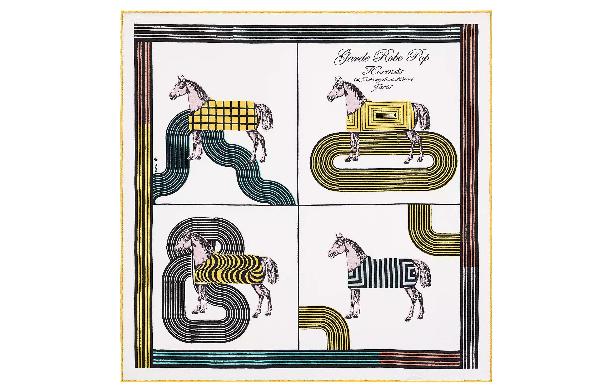 Шёлковый платок HERMES для женщин, разноцветный
Шёлковый платок HERMES для женщин, разноцветный