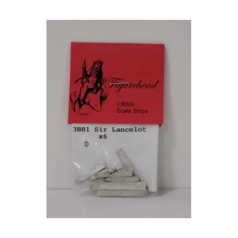 Сэр Ланселот 1963 г., Figurehead Ships - WWII Ships - The Royal Navy (1:6000) (Noble Miniatures)
Сэр Ланселот 1963 г., Figurehead Ships - WWII Ships - The Royal Navy (1:6000) (Noble Miniatures)