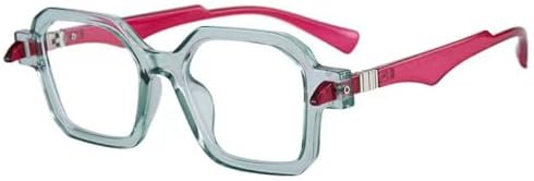 Ретро-очки квадратной формы для женщин, модные, двухцветные, с защитой от УФ-излучения UV400; мужские солнцезащитные очки в стиле панк с многоугольными заклепками MTZJH, Transparen Clear
Ретро-очки квадратной формы для женщин, модные, двухцветные, с защитой от УФ-излучения UV400; мужские солнцезащитные очки в стиле панк с многоугольными заклепками MTZJH, Transparen Clear