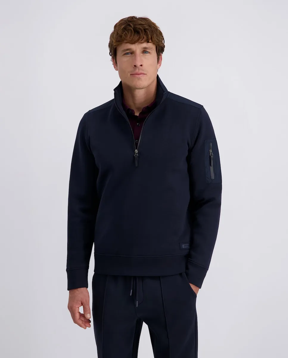 Мужская техническая толстовка на полозе синего цвета Pierre Cardin
Мужская техническая толстовка на полозе синего цвета Pierre Cardin