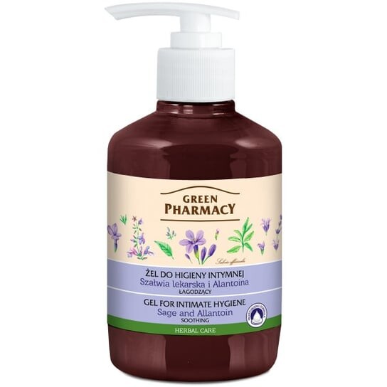 Зеленая Аптека, Гель для интимной гигиены шалфей и аллантоин, 370 мл, Green Pharmacy
Зеленая Аптека, Гель для интимной гигиены шалфей и аллантоин, 370 мл, Green Pharmacy