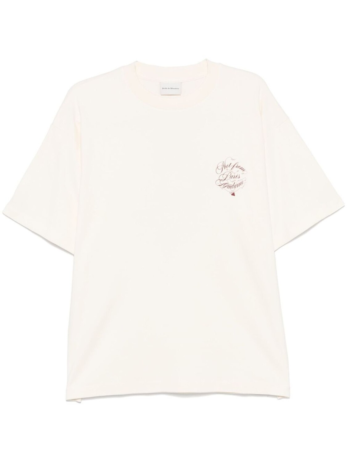 Drôle De Monsieur футболка Slogan Vignes, нейтральный
Drôle De Monsieur футболка Slogan Vignes, нейтральный