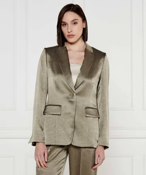 Элегантный атласный жакет Slim fit Marc Cain, зеленый
Элегантный атласный жакет Slim fit Marc Cain, зеленый