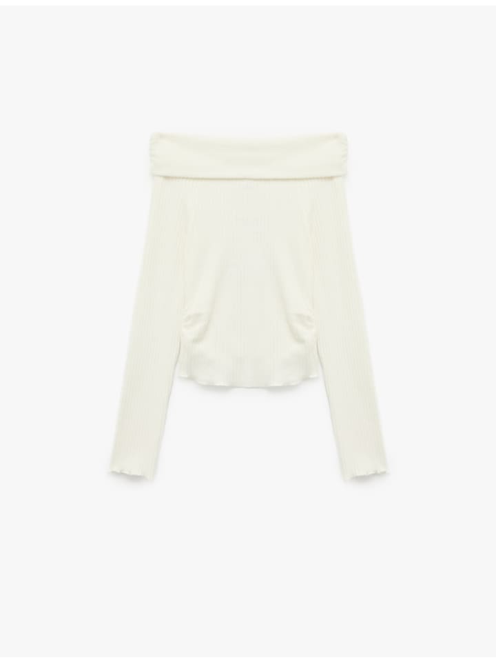 Футболка LS цвета экрю KOTON
Футболка LS цвета экрю KOTON