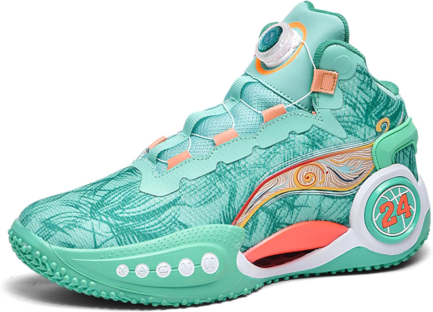 Мужские баскетбольные кроссовки на высокой подошве с противоскользящей и износостойкой подошвой, кроссовки для бега с граффити-дизайном, модная спортивная обувь Bemygreenbag, зеленый
Мужские баскетбольные кроссовки на высокой подошве с противоскользящей и износостойкой подошвой, кроссовки для бега с граффити-дизайном, модная спортивная обувь Bemygreenbag, зеленый