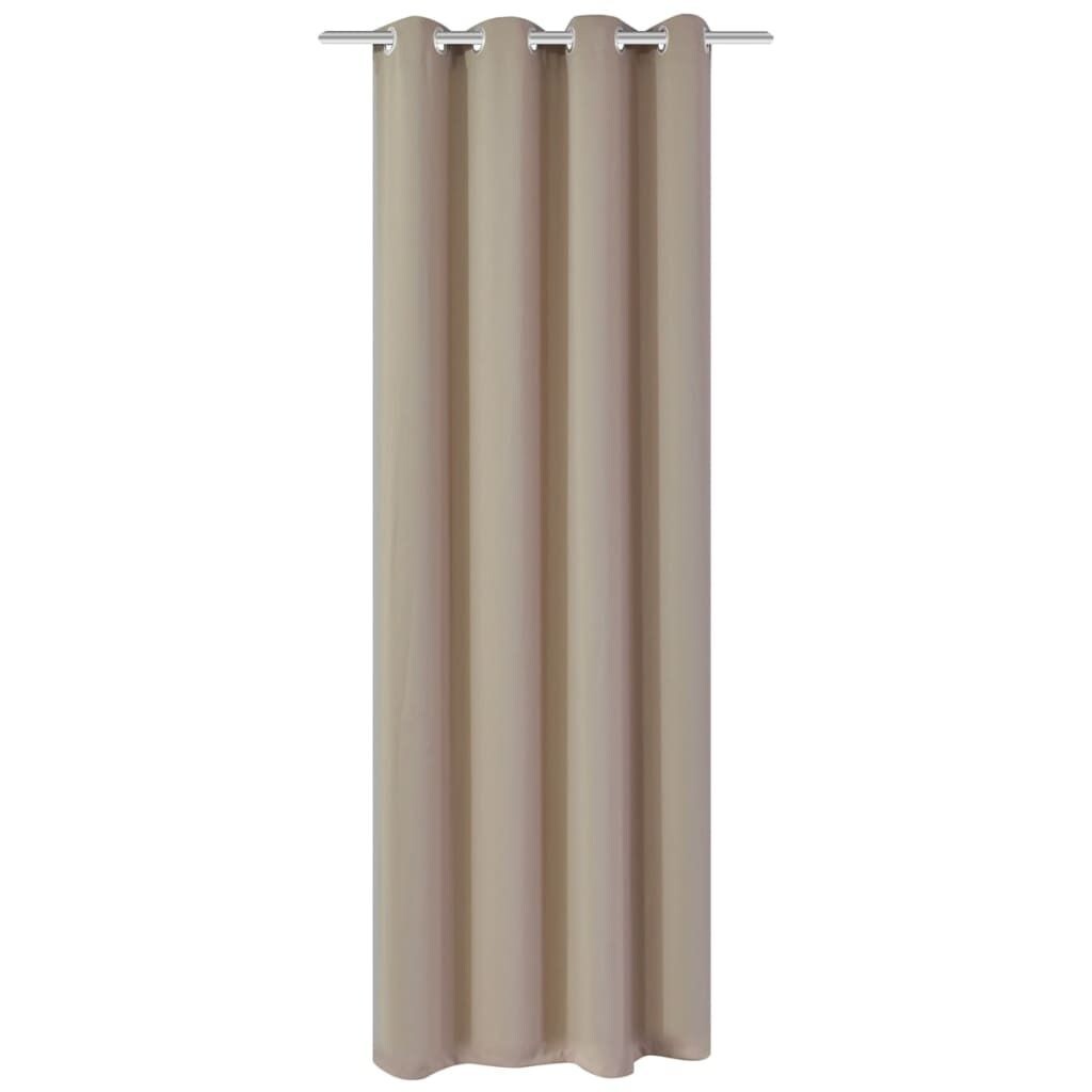 Штора блэкаут с металлическими люверсами 270 х 245 см серая DKD HOME DECOR, серый
Штора блэкаут с металлическими люверсами 270 х 245 см серая DKD HOME DECOR, серый