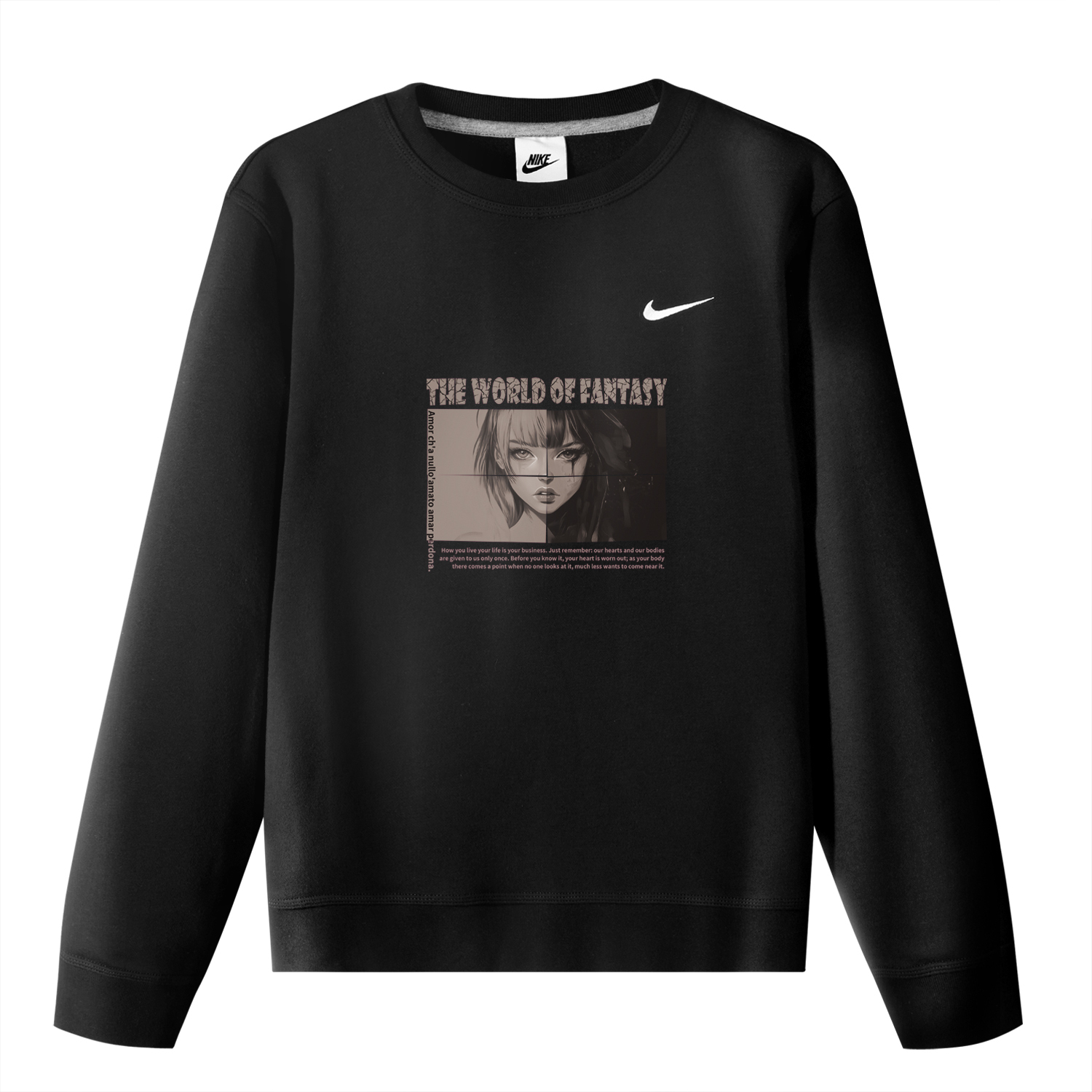 Nike Свитшот унисекс черный
Nike Свитшот унисекс черный