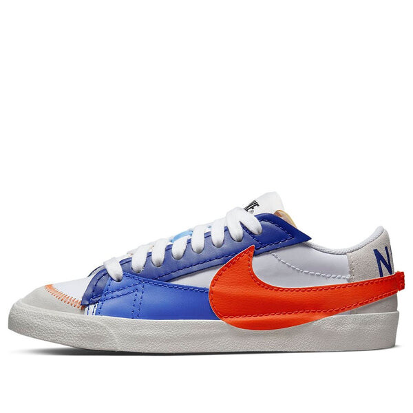 Кроссовки blazer low '77 jumbo 'white dark royal blue' Nike, белый 
Кроссовки blazer low '77 jumbo 'white dark royal blue' Nike, белый