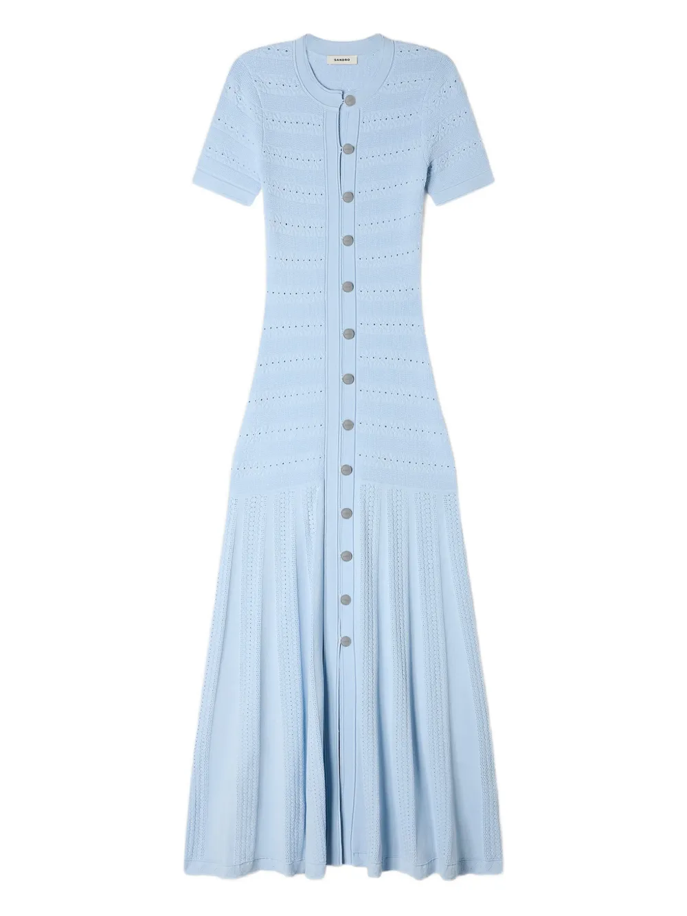 Платье миди на пуговицах Sandro, синий
Платье миди на пуговицах Sandro, синий