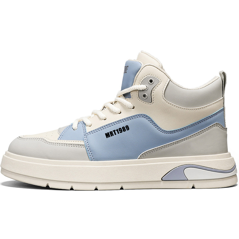 Meiretu Скользоустойчивые износостойкие легкие высокие скейтерские кроссовки мужские бежево-голубые, цвет Beige Blue
Meiretu Скользоустойчивые износостойкие легкие высокие скейтерские кроссовки мужские бежево-голубые, цвет Beige Blue