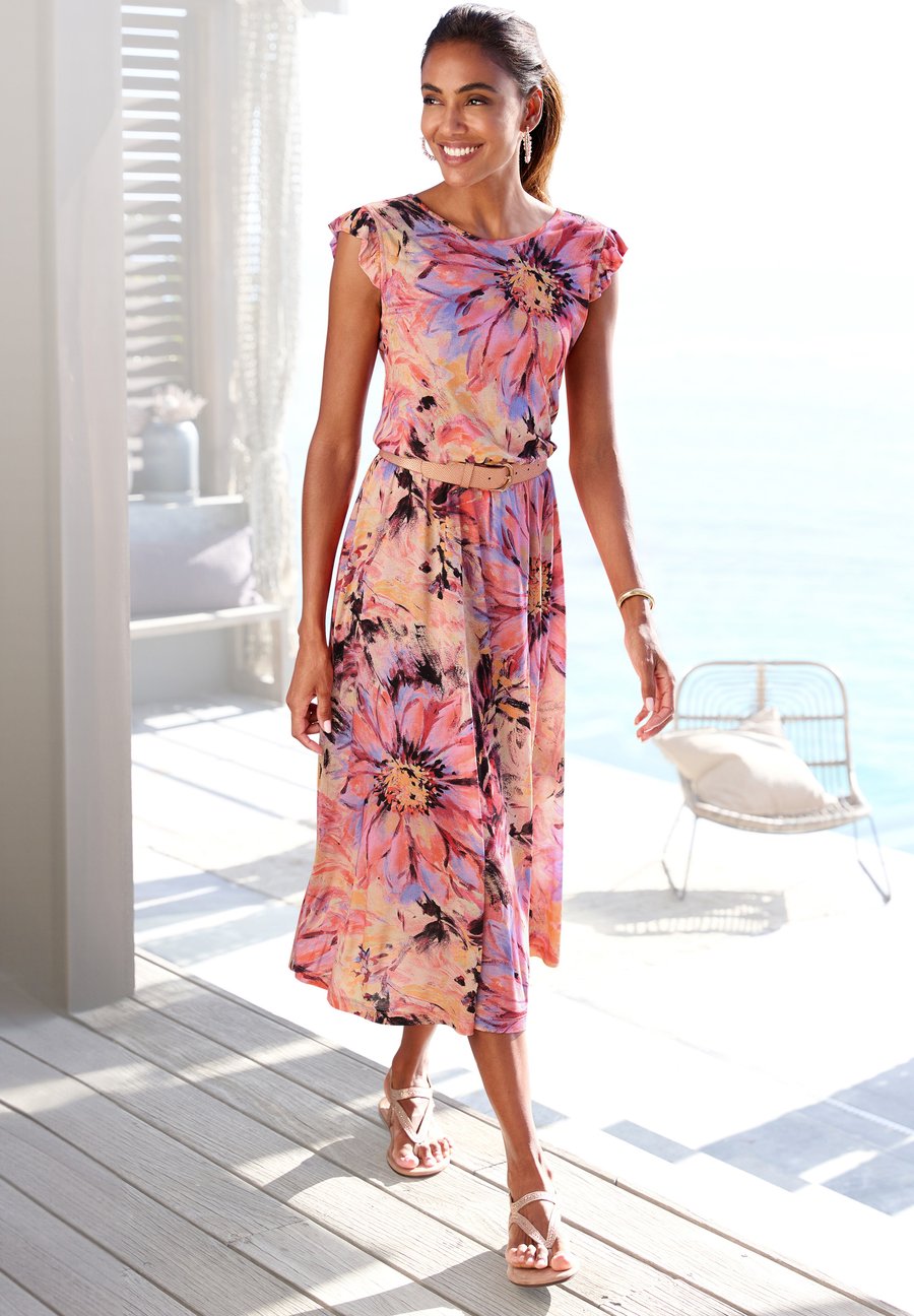 Платье LASCANA Jersey dress, Pink Bedruckt/Pink
Платье LASCANA Jersey dress, Pink Bedruckt/Pink