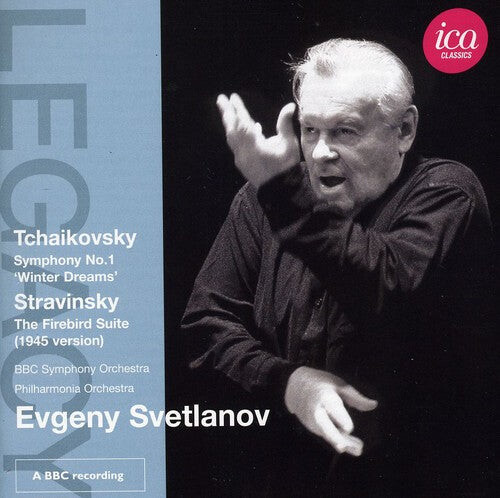 CD диск Tchaikovsky / Stravinsky / Svetlanov / Bbso / Pao: Symphony No. 1 / Firebird Suite (1945)
CD диск Tchaikovsky / Stravinsky / Svetlanov / Bbso / Pao: Symphony No. 1 / Firebird Suite (1945)